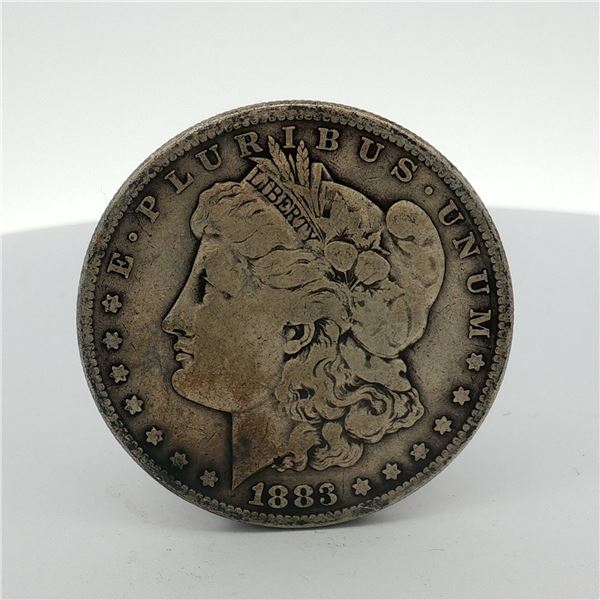 1883 US One Dollar Morgan Silver Dollar, Circulated