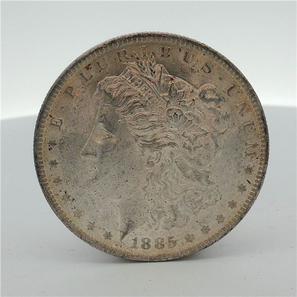1885-O US Morgan Silver Dollar Coin Circulated