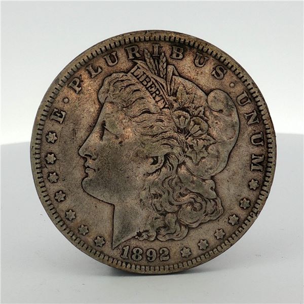 1892 US Morgan Silver Dollar