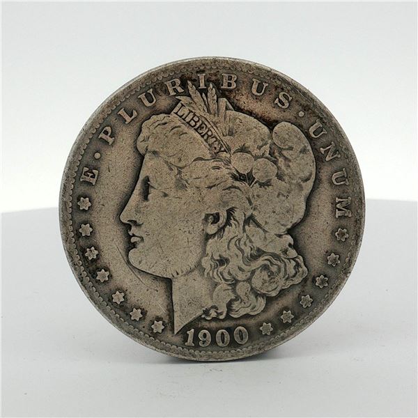 1900-S US One Dollar Morgan Silver Dollar, Circulated