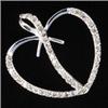 Image 1 : 1.5 ctw Diamond White Gold Heart Pendant