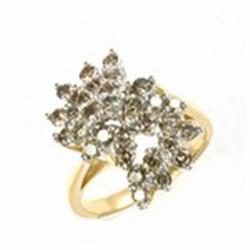 1.5 ctw Diamond Ring in Yellow Gold