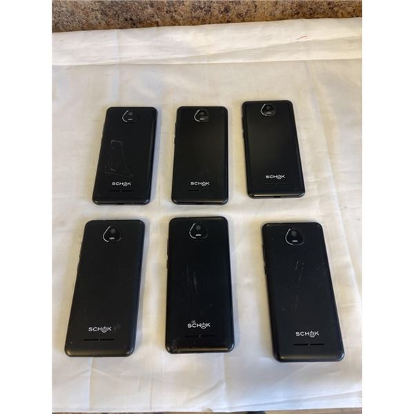 6 SCHOK CELLPHONES