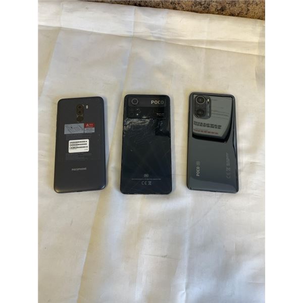 3 POCOPHONES INCLUDING A POCO X4 PRO 5G