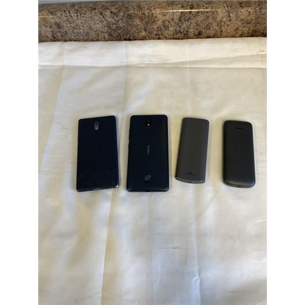 4 NOKIA PHONES