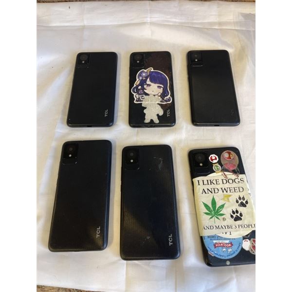 6 TCL 502 SMARTPHONES
