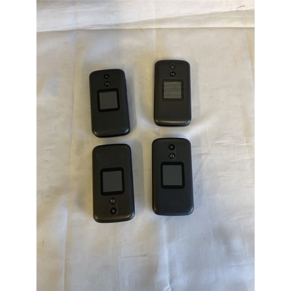 4 TCL FLIP PHONES