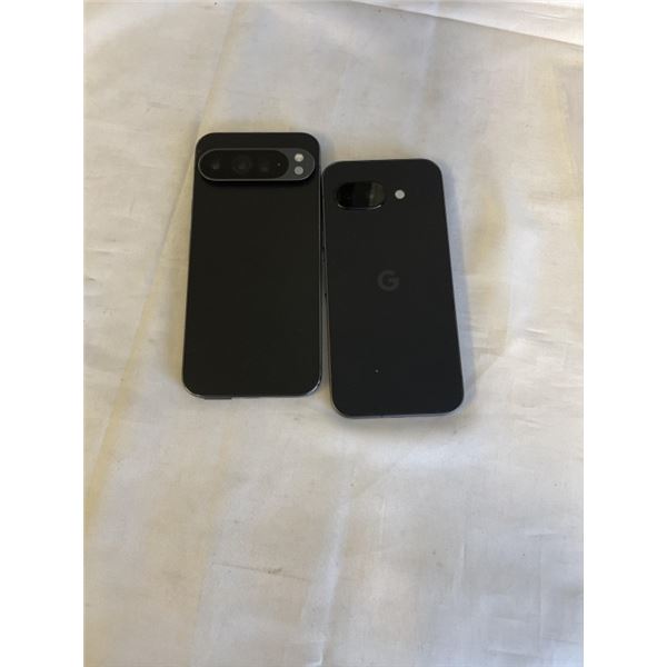 2 PIXEL PHONES INCLUDING PIXEL9A  AND PIXEL 9 PRO