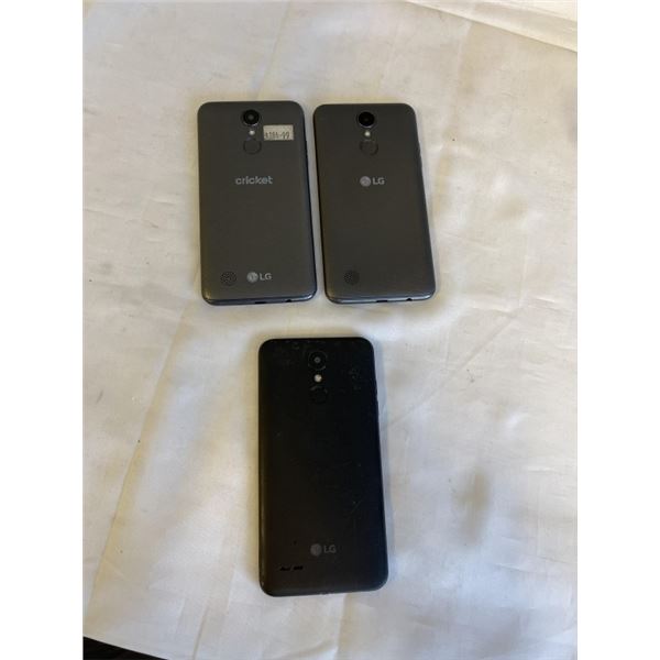 3 LG 4K CELLPHONES 2017