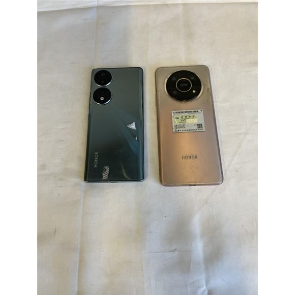 2 HONOR CELLPHONES MODEL 705GX30