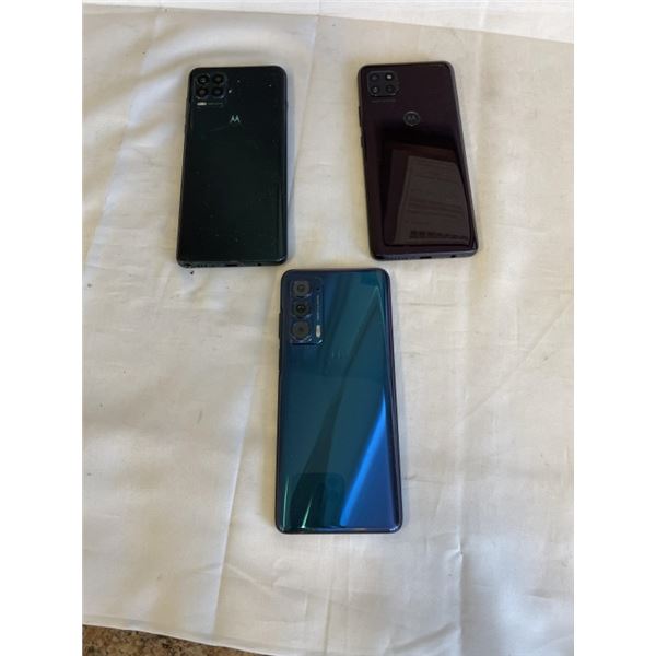 2 MOTOROLA  MOTO ONE 5G ACE, AND MOTOROLA MOTO EDGE 2021