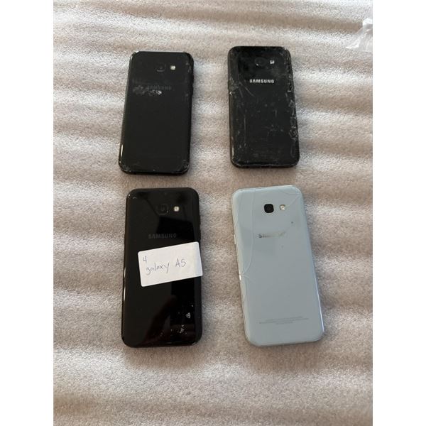 4 SAMSUNG GALAXY A5 SMARTPHONES