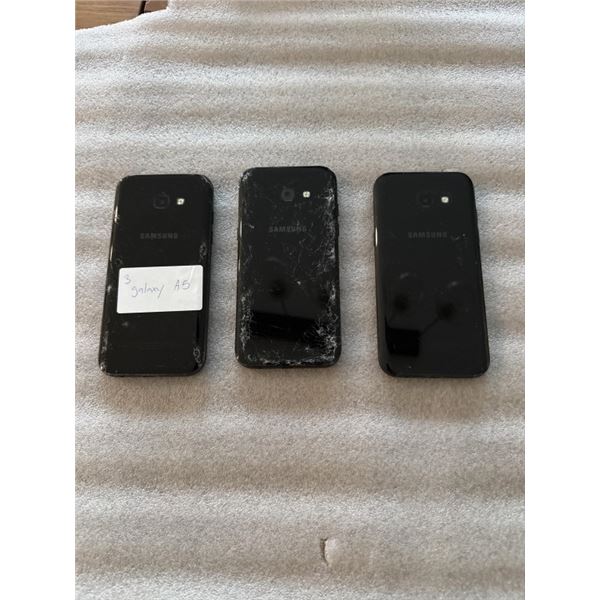3 SAMSUNG GALAXY A5 SMARTPHONES