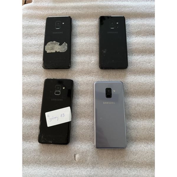 4 SAMSUNG GALAXY A8 SMARTPHONES