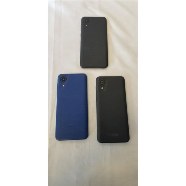 3 SAMSUNG GALAXY A03S SMART PHONES