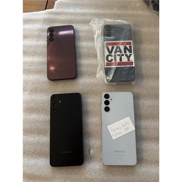 2 SAMSUNG GALAXY A05S, GALAXY A24, AND GALAXY A06 SMARTPHONES