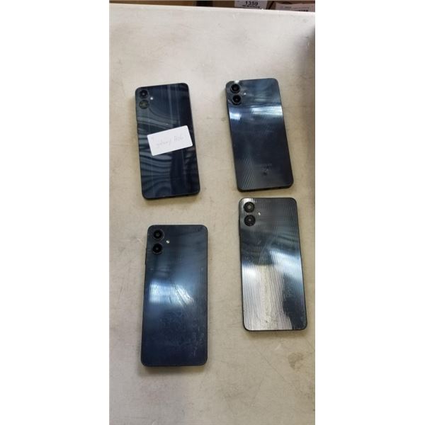 4 SAMSUNG GALAXY A06 SMARTPHONES