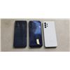 Image 1 : 2 SAMSUNG GALAXY A32 4G SMARTPHONES, AND SAMSUNG GALAXY A15 SMARTPHONE