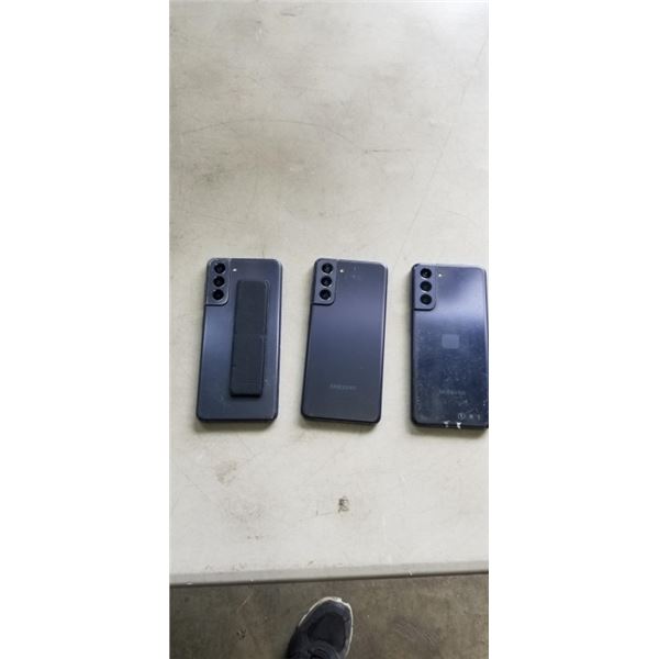 3 SAMSUNG GALAXY S21 5G SMATPHONES