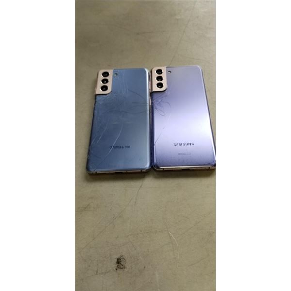 2 SAMSUNG GALAXY S21 PLUS 5G SMARTPHONES
