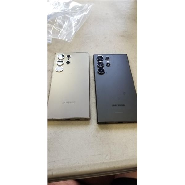 2 SAMSUNG GALAXY S24 ULTRA SMARTPHONES
