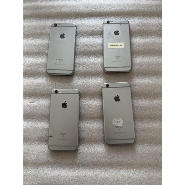4 APPLE IPHONE 6S PHONES