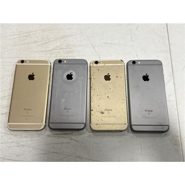 4 APPLE IPHONE 6S PHONES