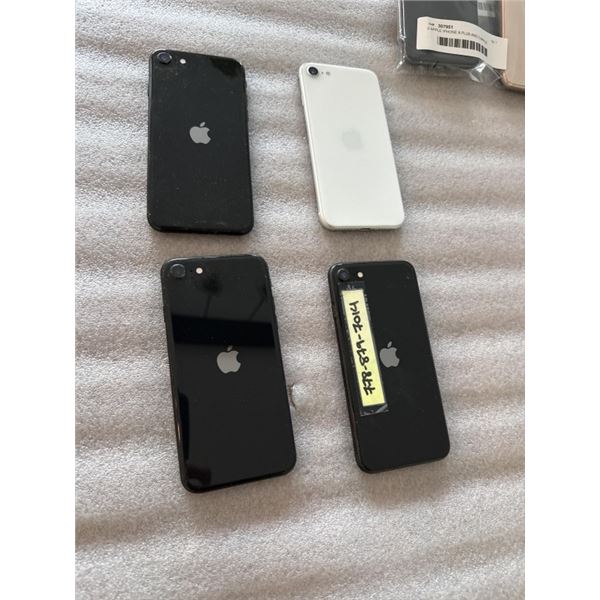 4 APPLE IPHONE SE 2ND GEN SMARTPHONES