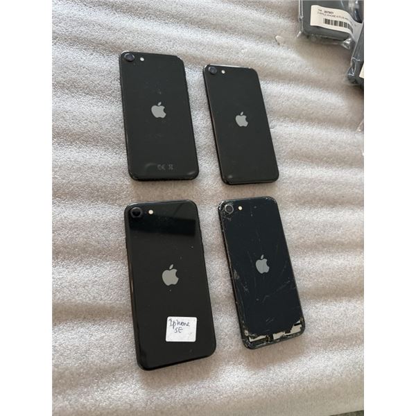 3 APPLE IPHONE SE 2ND GEN, AND 1 APPLE IPHONE SE 3RD GEN SMARTPHONES