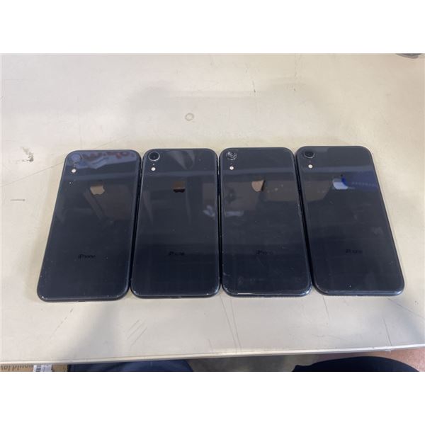 4 APPLE IPHONE XR SMARTPHONES