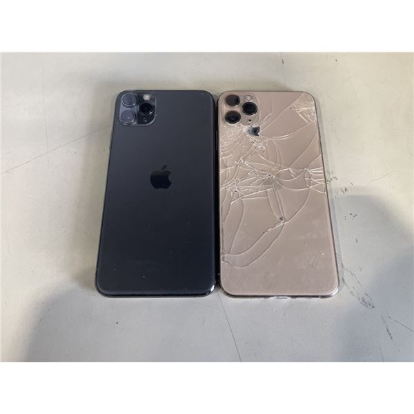 2 APPLE IPHONE 11 PRO MAX SMARTPHONES