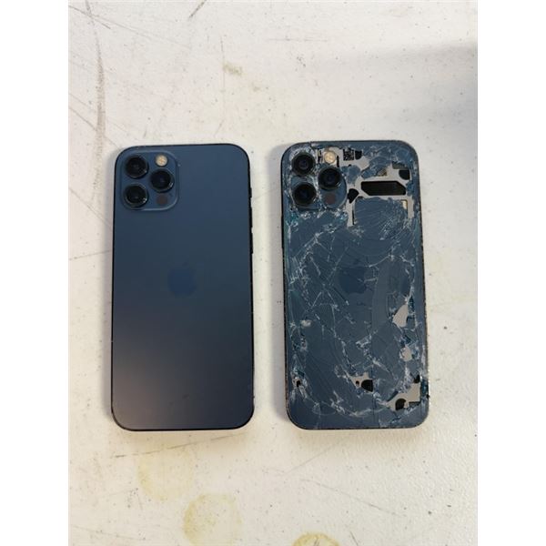 2 APPLE IPHONE 12 PRO SMARTPHONES