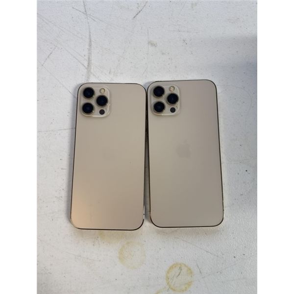 2 APPLE IPHONE 12 PRO MAX SMARTPHONES