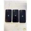 Image 1 : 3 APPLE IPHONE 13 SMARTPHONES