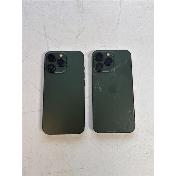 2 APPLE IPHONE 13 PRO SMARTPHONES