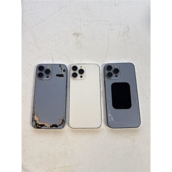3 APPLE IPHONE 13 PRO MAX SMARTPHONES