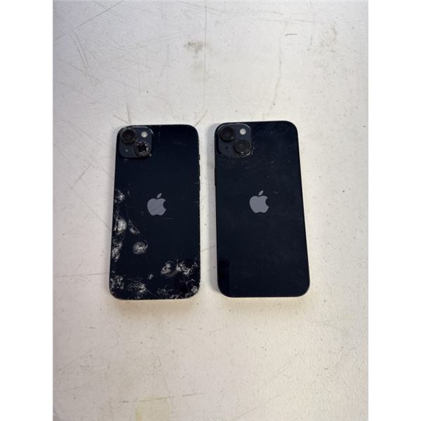 2 APPLE IPHONE 14 PLUS SMARTPHONES