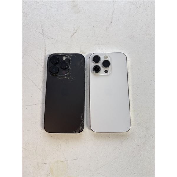 2 APPLE IPHONE 14 PRO SMARTPHONES