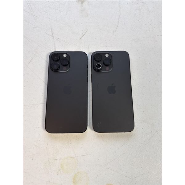 2 APPLE IPHONE 14 PRO MAX SMARTPHONES