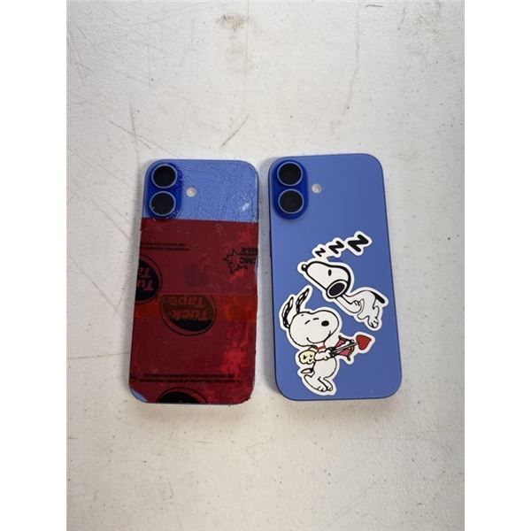 2 APPLE IPHONE 16 SMARTPHONES