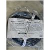 Image 2 : AS NEW BLACK 100FT LIFE SUPPLY HEAVY DUTY INDOOR OUTDOOR 3 WIRE GROUNDED LIGHTED EXTENSION, 10AWG