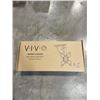 Image 1 : VIVO WHITE ELECTRIC FLIP DOWN CEILING TV MOUNT