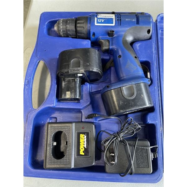 COMPANION POWER DRILL W/ BATTERY AND CHARGER