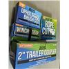 Image 2 : BETTER BOAT  2 INCH TRAILER COUPLER AND ROPE CUTTER, UPHOLSTERY BRUSH AND WINCH STRAP