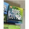 Image 3 : BETTER BOAT  2 INCH TRAILER COUPLER AND ROPE CUTTER, UPHOLSTERY BRUSH AND WINCH STRAP