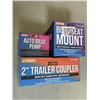 Image 1 : BETTER BOAT 2 INCH TRAILER COUPLER, AUTO BILGE PUMP AND BOAT SEAT MOUNT
