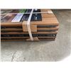 Image 5 : 4 NEW PACKS OF ELEGANCE TEAK DECK TILES, 5 PER PACK, EACH TILE IS 12 X 24 INCH