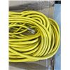 Image 2 : AS NEW 200FT LIFE SUPPLY HEAVY DUTY INDOOR OUTDOOR LIOGHTED 3 WIRE GROUNDED EXTENSION CORD, YELLOW 1