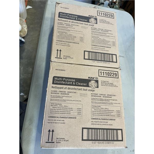 2 NEW BOXES OF MULTI PURPOSE CLEANER