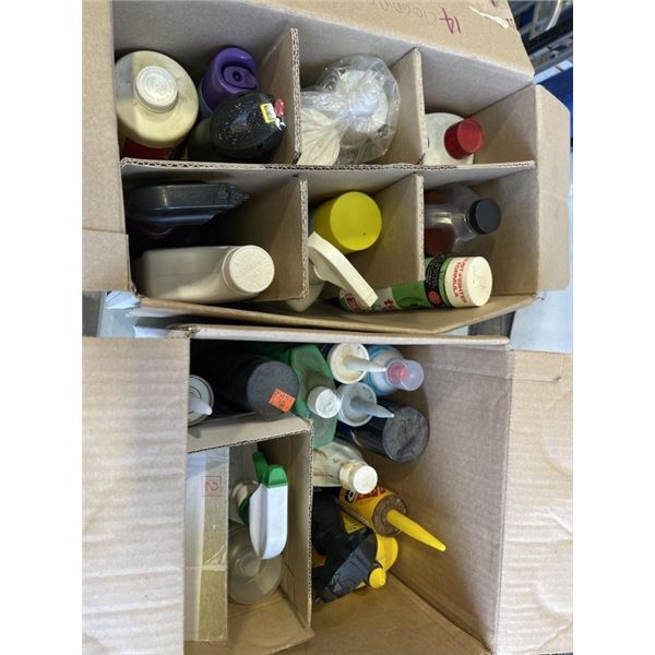 2 BOXES OF 29 CLEANING SUPPLIES